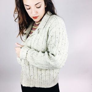 80’s Speckled Cardigan Sweater